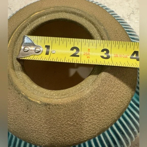 Outdoozie outdoor ‘cobalt’ tabletop Firepot for patio EUC - Picture 4 of 11